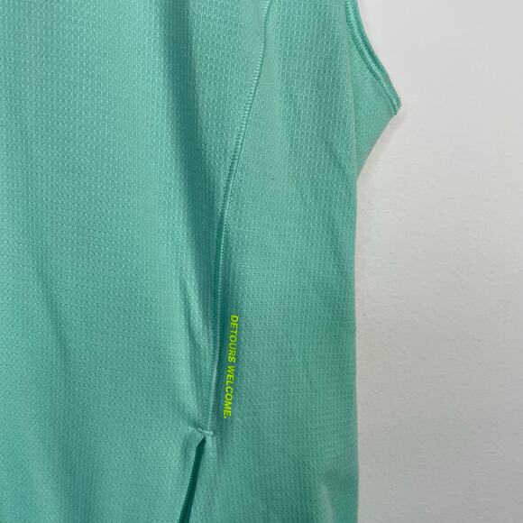 Lululemon Cap Sleeve Hiking Tank Top Mesh Breathable Gorpcore Workout womens 10 - Picture 11 of 14